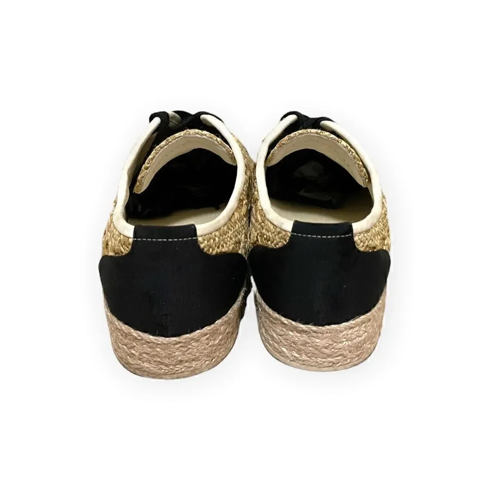 CHANEL 2019 Interlocking CC Logo Espadrille Sneakers |Size: 8 | IT 38|